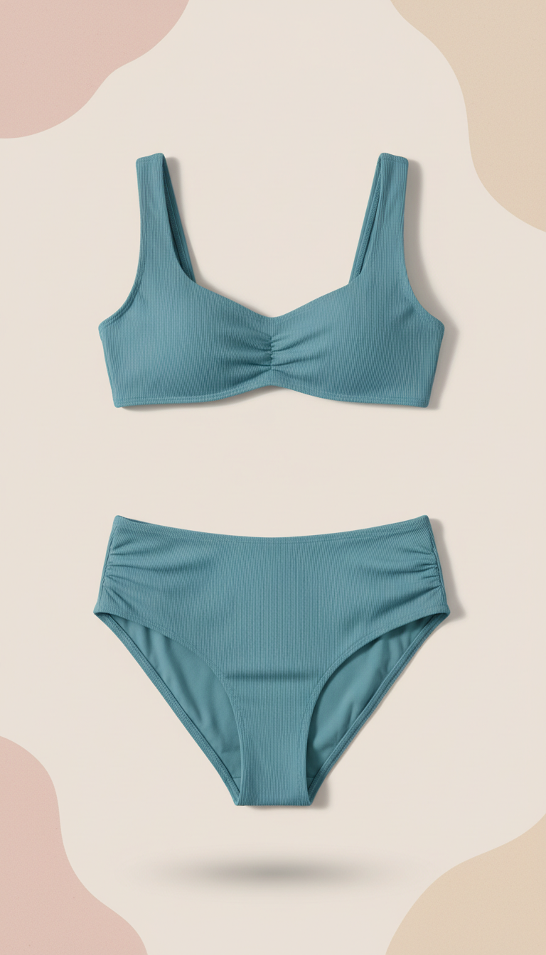 Coastal High-Waisted Bikini - placeholder image