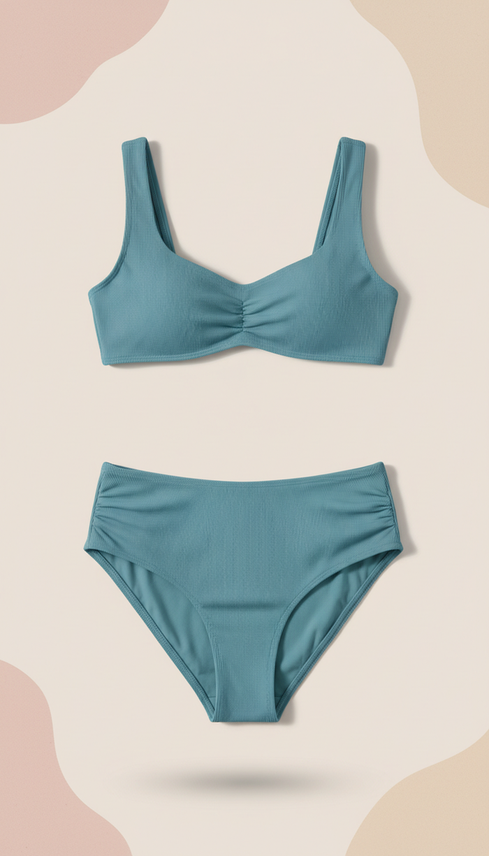 Coastal High-Waisted Bikini - placeholder image