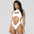 One Piece Swimsuit Push Up Bikini Bathing Suit Women Hollow Out Sexy